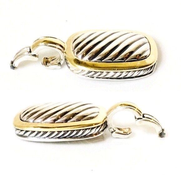 David Yurman Cable Enhancer Pendant Necklace - Picture 3 of 9